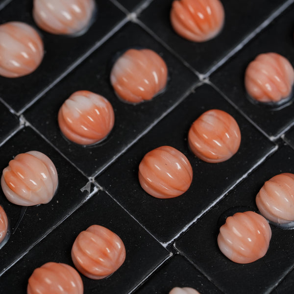 Melon-cut Peach Japanese Coral