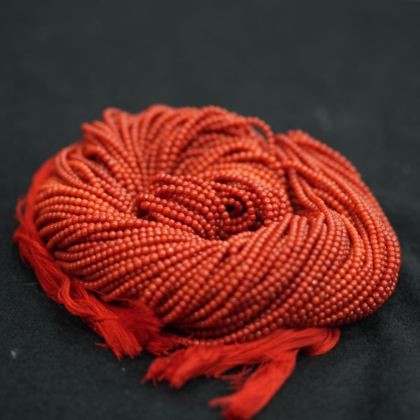 Natural AAA Grade Round Coral Beads Strand