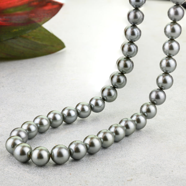 Grey South Sea Shell Freshwater Pearls