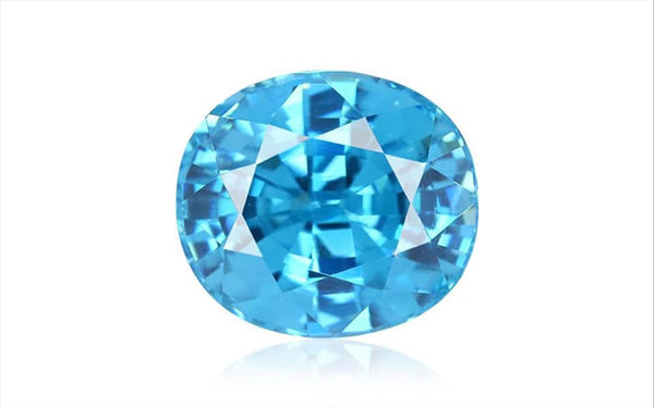 Blue Zircon - 5.90 Carats